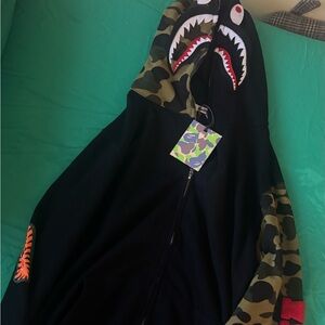 Camouflage Shark Hoodie